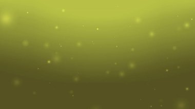 İnce Işıltı ve Yumuşak Işık Gradyanlı Yeşil Parçacık Arkaplanı