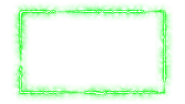 Gelecekçi Neon Yeşil Webcam Üst Çerçeve Animasyon Alfa Kanal Döngüsü