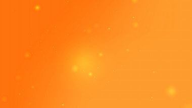 İş ve Olay Görselleri için Turuncu Soyut Parıldayan Parçacık Arkaplanı