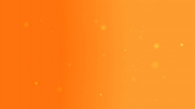 Turuncu Gradyan Parıldayan Işık Efektleri Arkaplanı