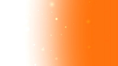 Modern Tasarım İçin Ilık Portakal Gradyan Işıldayan Parçacıklar Arkaplanı