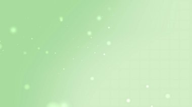 Doğa için Yüzen Parçacıklar İlham Veren Tasarım ile Taze Yeşil Gradyan Parlak Arkaplan