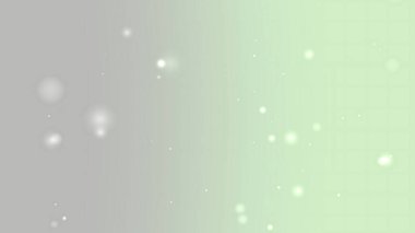 Zarif Yeşil Pırıltılı Bokeh Arkaplanı Yumuşak Gradyan Işık Canlandırması