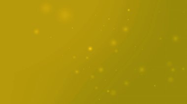 Koyu Sarı Parlak Parça Arkaplanı Yumuşak Parlak ve Zarif Hareketli