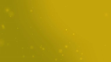 Görsel Tasarım Kutlaması için Altın Sarı Soyut Parıldayan Parçacık Arkaplanı