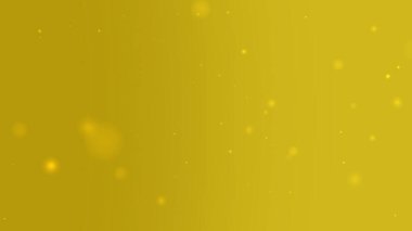 Koyu Sarı Parlak Arkaplan Yumuşak Bokeh ve Soyut Işık Hareketi