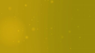 Premium Görsellik İçin Yüzen Parıltılarla Soyut Altın Parçacık Işık Arkaplanı