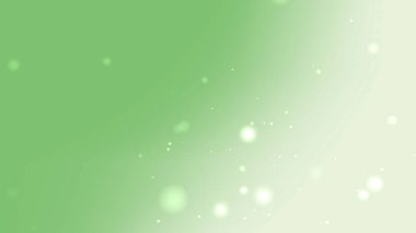 Doğa Sağlığı ve Modern Tasarım İçin Yumuşak Yeşil Parlak Parçacık Gradyan Arkaplanı
