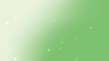 Yüzen Parçacıklar Sağlık Tasarımı İçin Yumuşak Yeşil Parıltı Gradyan Arkaplanı