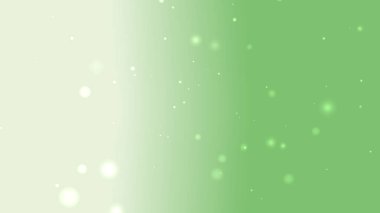 Modern Temiz Tasarım Projeleri için Taze Yeşil Gradyan Bokeh Parçacık Arkaplanı