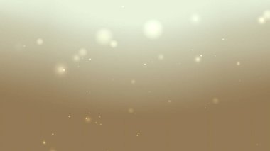 Zarif Tatil Tasarımı Görselleri İçin Yumuşak Krem Altın Parçacık Arkaplanı