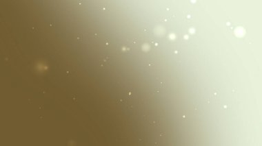Hafif Parıltı Parçacıkları ile Lüks Altın Krem Gradyan Arkaplanı
