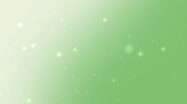Doğa Sağlığı ve Temiz Tasarım İçin Yumuşak Yeşil Gradyan Parıltı Parçacık Arkaplanı