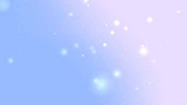 Yumuşak Pastel Gradyan Parıltı Arkaplanı Yüzen Işık Parçacıkları Hareketiyle