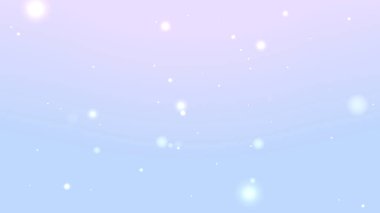 Rüya Pastel Mor Gradyan Arkaplan Yüzen Işık Işıltılarıyla