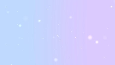 Zarif Olay Tasarımları İçin Parıldayan Parçacıklar ile Mavi ve Pembe Yumuşak Gradyan Arkaplanı