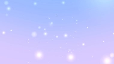 Zarif Görsel Projeler İçin Parlayan Parçacıklar ile Mavi Mor Gradyan Arkaplanı