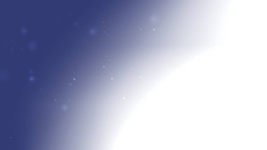 Mavi Beyaz Gradyan Parlayan Işık Parçacıkları ve Parıltısı Arkaplanı
