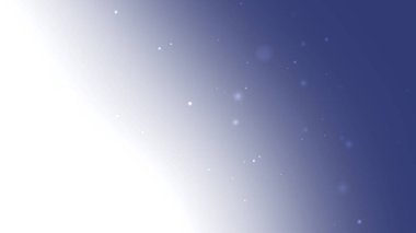 Yumuşak Parıltı Parçacıkları ve Işık Atmosferli Mavi Beyaz Gradyan Arkaplanı