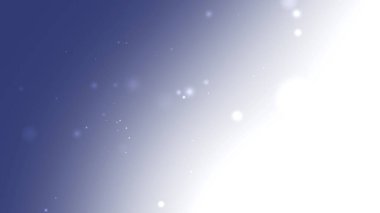 Zarif Mavi Gradyan Arkaplanı Yumuşak Parıltı Parçacıkları ve Parlak Işık Parıltısı