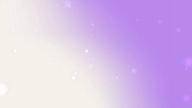 Dijital Sanatlar İçin Yüzen Parçacıklarla Yumuşak Mor Gradyan Parlak Arkaplan
