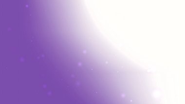 Mor Beyaz Gradyan Arkaplan Sihirli Parıltı Parçacıkları ve Yumuşak Işık Parıltısı