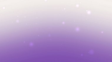 Lüks Tasarım İçin Yüzen Işık Parçacıkları ile Yumuşak Mor Gradyan Pırıltı Arkaplanı
