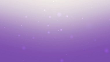 Zarif Görsel Tasarım İçin Yüzen Parıldayan Parçacıklarla Yumuşak Mor Gradyan Arkaplanı
