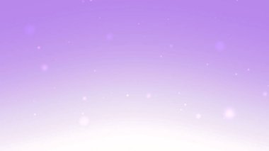 Yumuşak Violet Gradyan Arkaplanı Süzülen Işık Parçacıkları ve Rüya Atmosferi