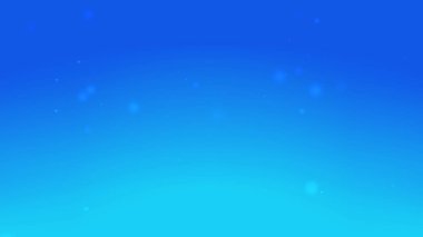 Teknoloji Görselleri İçin Nazik Parçacıklara sahip Mavi Soyut Gradyan Arkaplanı