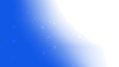 Parlayan Işık Parçacık Hareketiyle Mavi 'den Beyaz Gradyan Arkaplanı