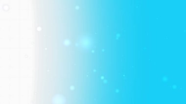 Yumuşak Cyan Beyaz Gradyan Parıldayan Işık Parçacıkları Tasarımı Arkaplanı