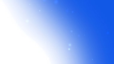 Hafif Parıltı Parçacık Işığı Efektiyle Mavi Beyaz Soyut Gradyan Arkaplanı