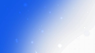 Yumuşak Parıltılı Işık Parçacık Hareketiyle Çapraz Mavi Beyaz Gradyan Arkaplanı