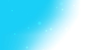 Temiz Yaratıcı Projeler için Turkuaz Beyaz Soyut Parıltı Parçacık Arkaplanı