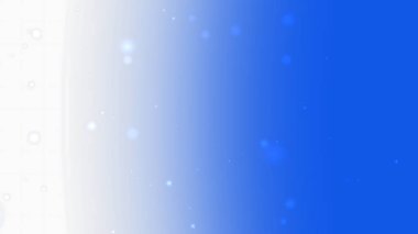 Pürüzsüz Mavi Beyaz Gradyan Parıldayan Işık Parçacık Efektiyle Arkaplan
