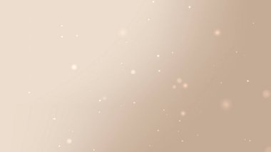 Hafif Parıltı Parçacığıyla Açık Kahverengi Krem Düz Gradyan Canlandırma Arkaplanı