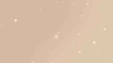 Yumuşak Altın Bokeh Işıklı Tarafsız Bej Parça Arkaplanı