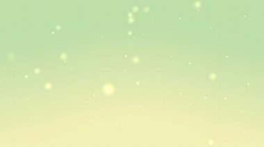 Yumuşak Pastel Yeşil Gradyan Parıldayan Işık Parçacıklarıyla Arkaplan