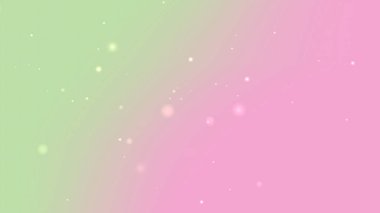 Pastel Yeşil Pembe Gradyan Parıltı Arkaplanı Yaratıcı Tatil Hareketi Tasarımı
