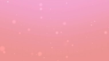 Yumuşak Pembe Pastel Gradyan Parıldayan Işık Parçacıkları Arkaplanı
