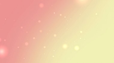 Pembe Sarı Pastel Gradyan Parlak Işık Noktalarıyla Parlak Arkaplan