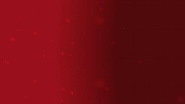 Festivalsel Projeler İçin Yumuşak Parçacık Parıltısı Olan Kırmızı Soyut Arkaplan