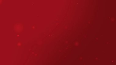 Kıvılcım Işığı Parçacıkları ile Kırmızı Gradyan Soyut Arkaplan