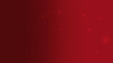 Koyu Kırmızı Soyut Arkaplan Yumuşak Parıltı Parçacıkları ve Sinema Işığı Ruh Haliyle