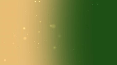 Yumuşak Parıltı Parçacık Işığı Efektiyle Soyut Altın Renk Arkaplanı