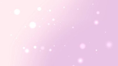 Pastel Pembe Soyut Gradyan Arkaplanı Yumuşak Işıltı ve Yüzen Işık