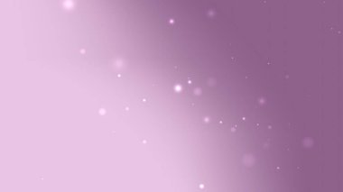 Yumuşak Işıltı ve Yüzen Işık Efektleriyle Mor Pastel Gradyan Arkaplanı