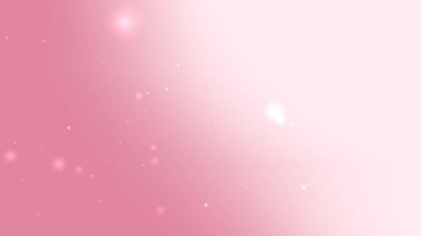 Zarif Tasarım Kullanımı İçin Yüzen Parıldayan Parçacıklarla Yumuşak Pembe Gradyan Arkaplanı