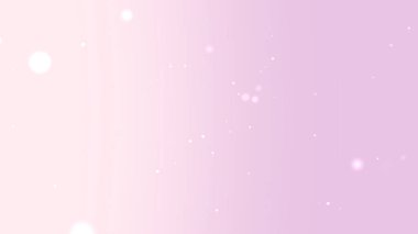 Pastel Pembe Soyut Arkaplan Yüzen Işık Parçacıkları ve Parıltısı